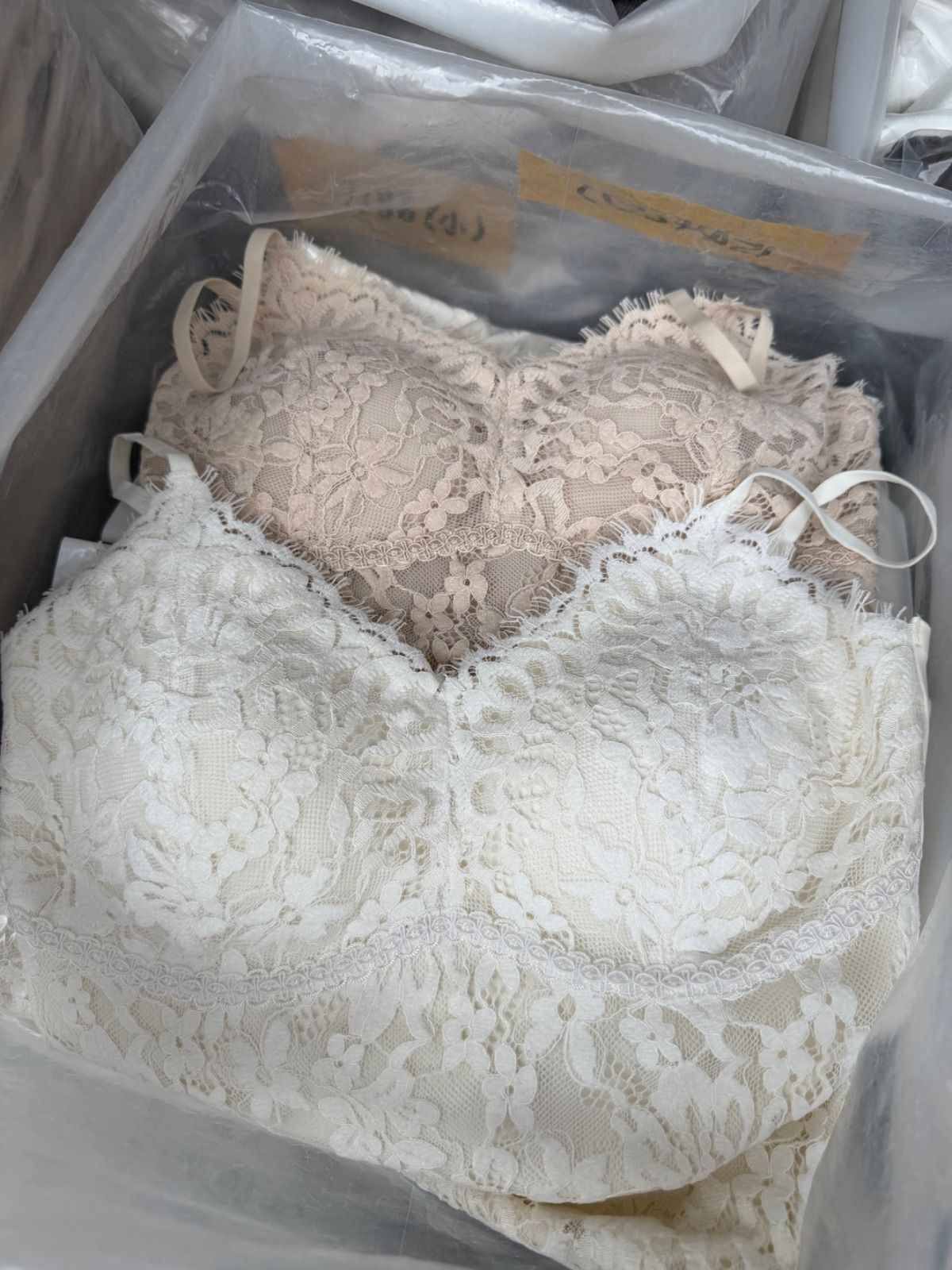 重工蕾絲花邊背心