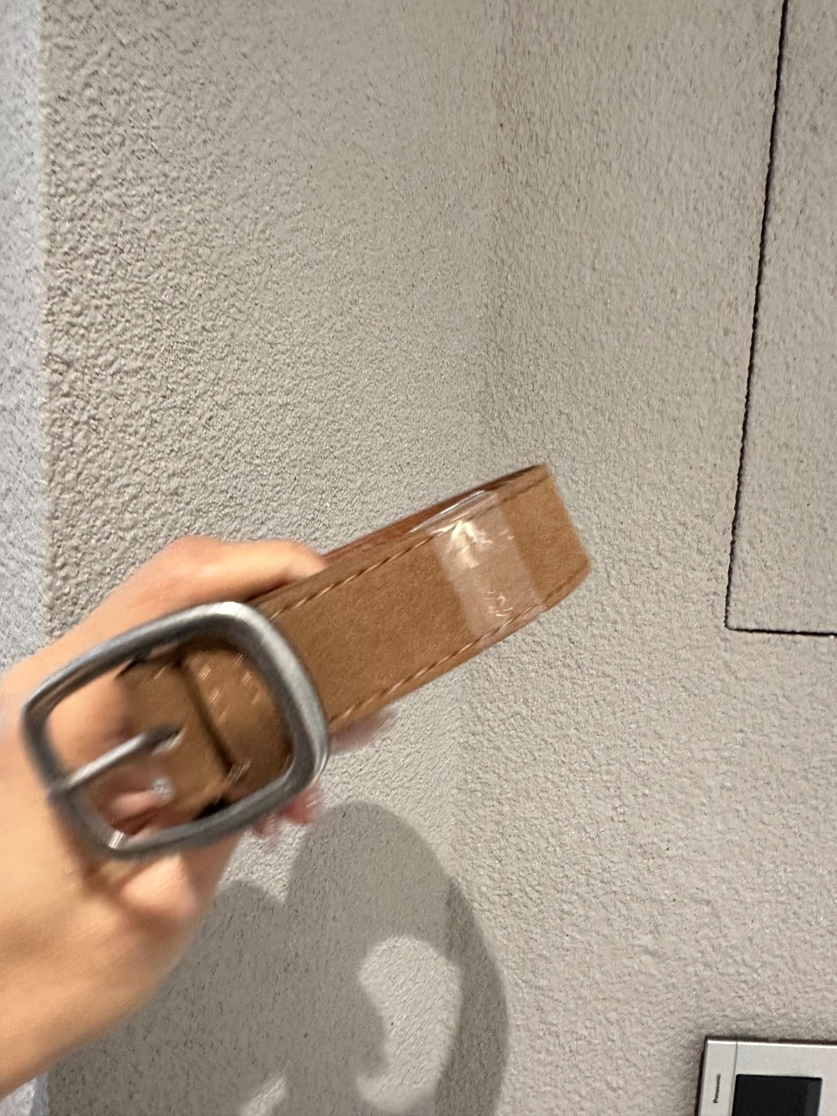 質感麂皮皮帶