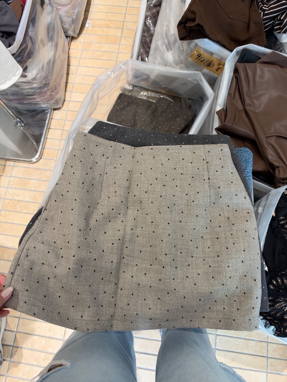 點點毛呢褲裙