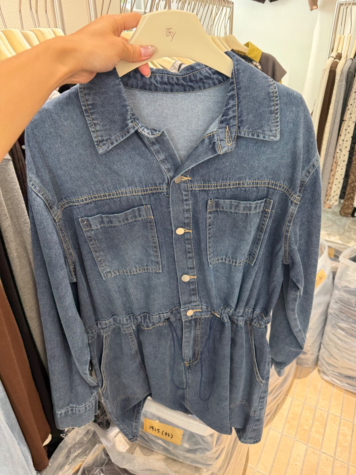 牛仔洋裝
