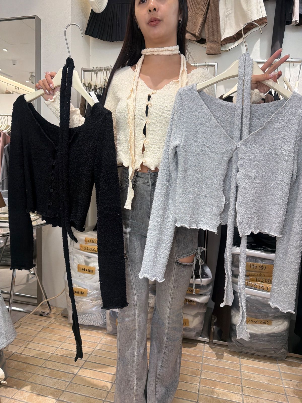 A23 毛巾布上衣